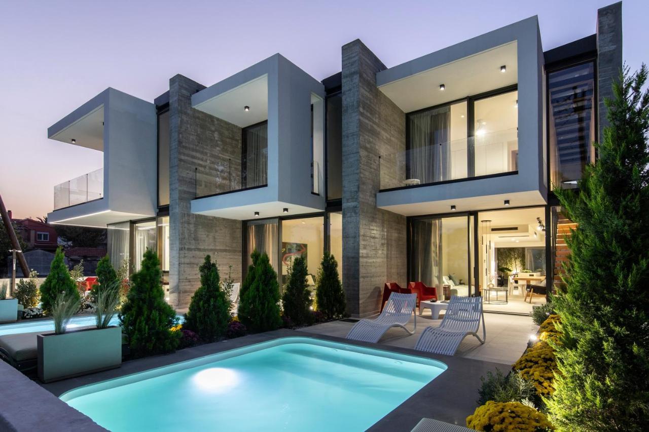 וולוס Ikies 3 Modern Eco-Friendly Private Seaview Signature Villas With A Pool מראה חיצוני תמונה